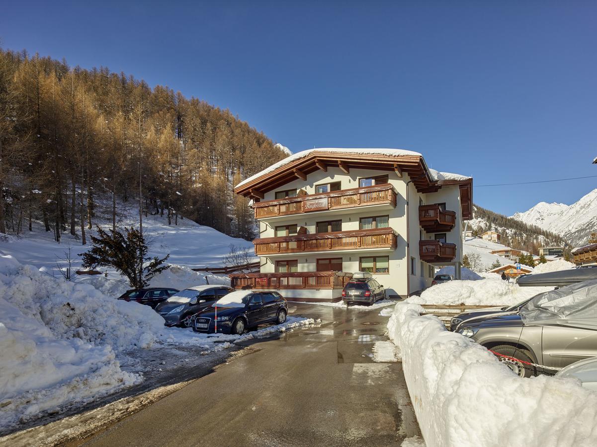 Appartement Gaestehaus Bergkristall Sölden Exterior foto